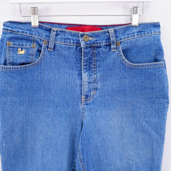 Gloria Vanderbilt Jeans Blue Denim -12 Short- 31 / 30 Mid Rise - Picture 2 of 9